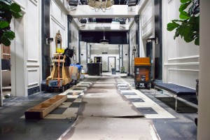 Drake Lobby (after Hurricane Sandy)