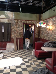 Boarded Up Pizza Place