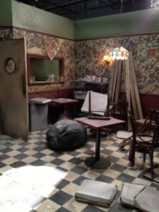 Boarded Up Pizza Place